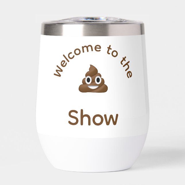 Bienvenue au Poo Emoji Show personnalisé (Avant)