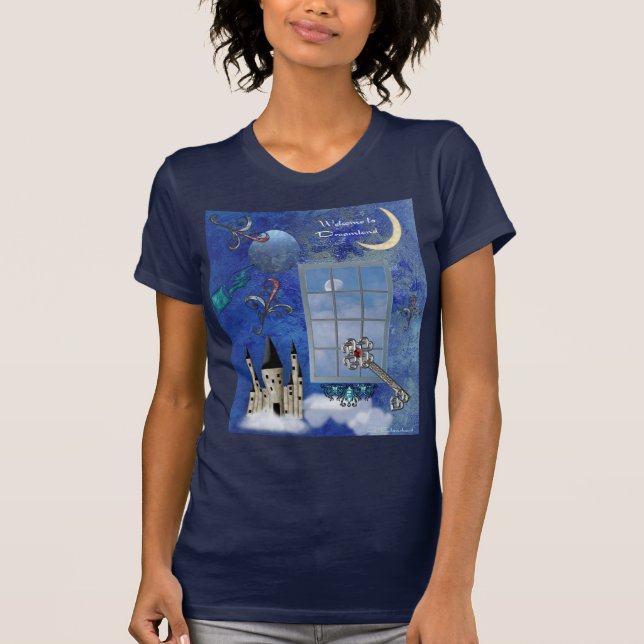 Bienvenue au T-shirt Femme Dreamland (Devant)