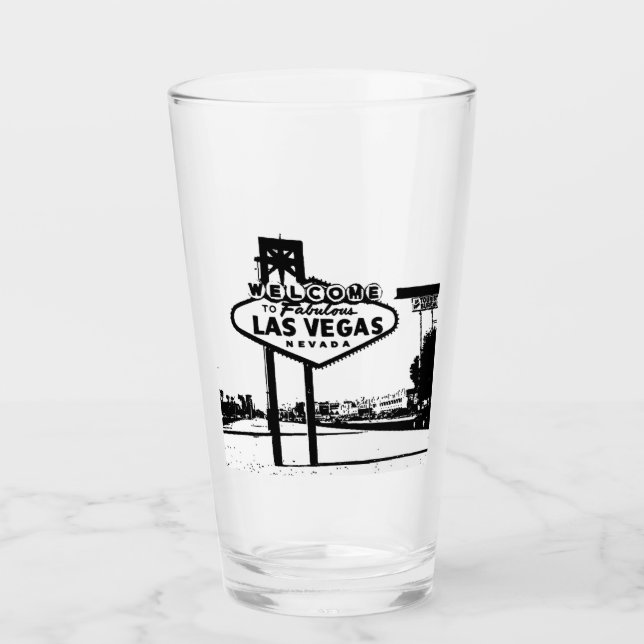 Bienvenue au verre Fabulous Las Vegas (Devant)