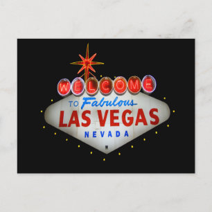 Bienvenue aux cartes postales Las Vegas