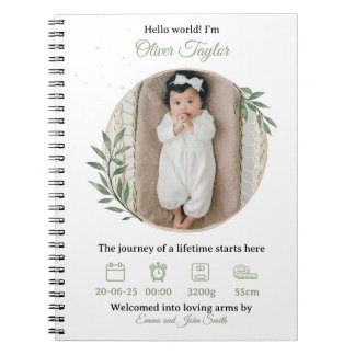 Bienvenue Carnet bébé - Détails personnalisés