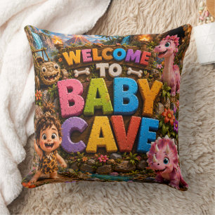 Bienvenue dans la grotte de bébé/grand coussin