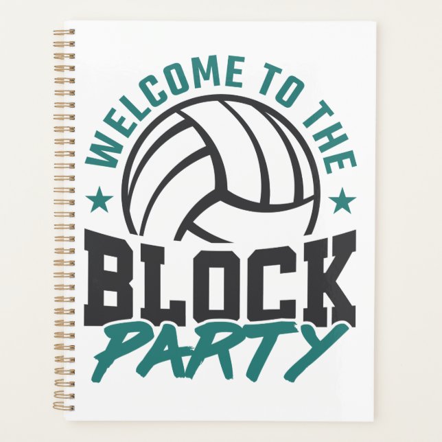 Bienvenue dans le bloc médian de volleyball du blo (Devant)