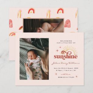Bienvenue dans le monde     Ray of Sunshine Birth