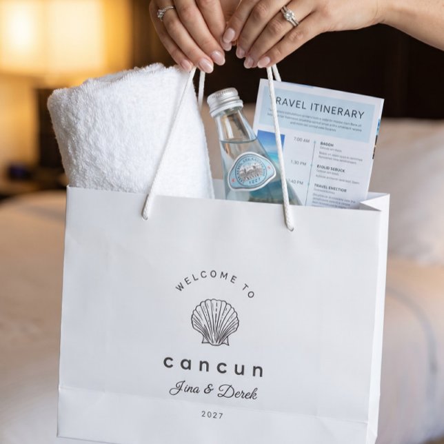 Bienvenue dans le sac de bienvenue de mariage de d (Créateur téléchargé)