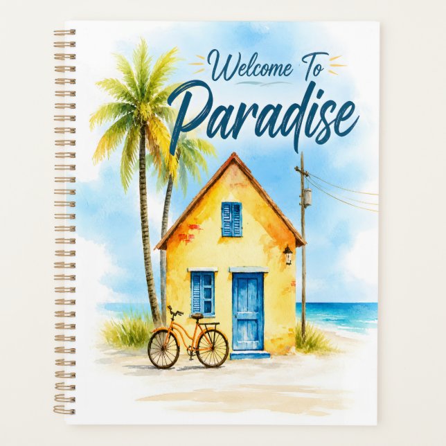 Bienvenue dans l'évasion paradisiaque (Devant)