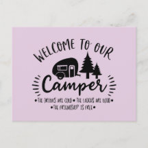 Bienvenue dans notre carte postale Camper