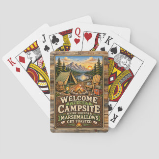 Bienvenue dans notre jeu de cartes de camping