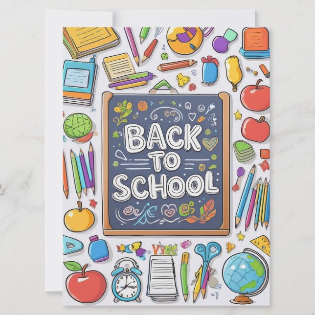 Bienvenue de retour à l'école ! (Devant)
