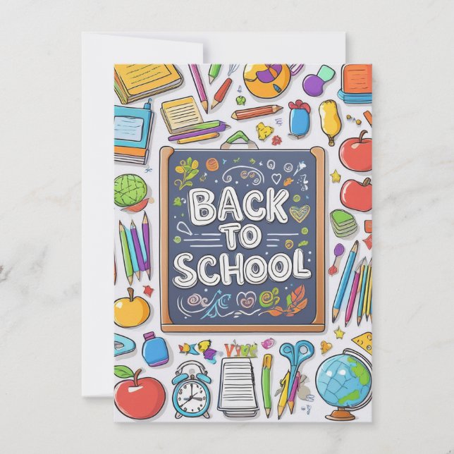 Bienvenue de retour à l'école ! (Devant)