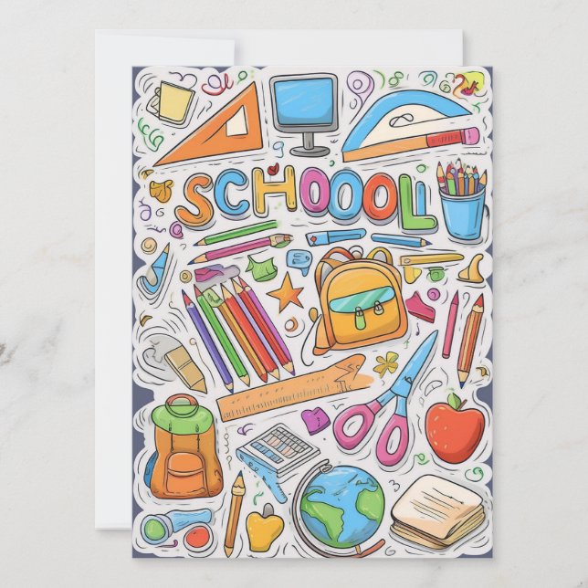 Bienvenue de retour à l'école ! (Devant)