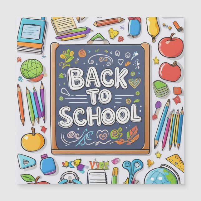 Bienvenue de retour à l'école ! (Devant)