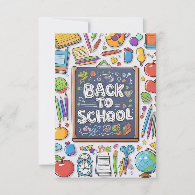 Bienvenue de retour à l'école ! (Devant)