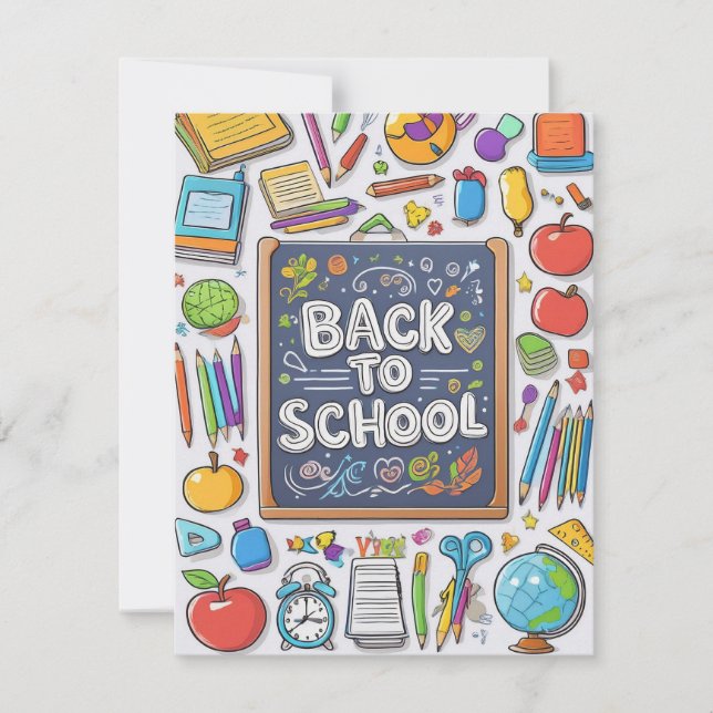 Bienvenue de retour à l'école ! (Devant)
