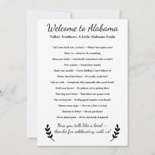 Bienvenue en Alabama Personnalisé avec des Express