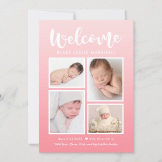 Bienvenue Galerie Faire-part de naissance bébé mod