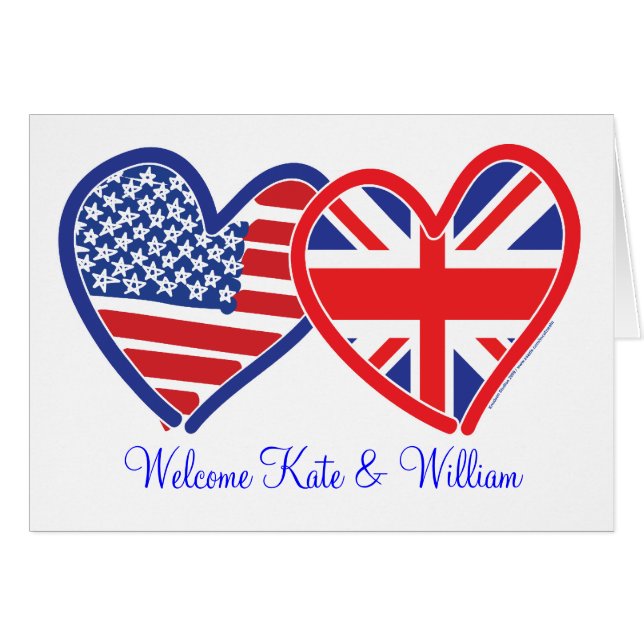 Bienvenue Kate & William/ Mariage royal (Devant horizontal)