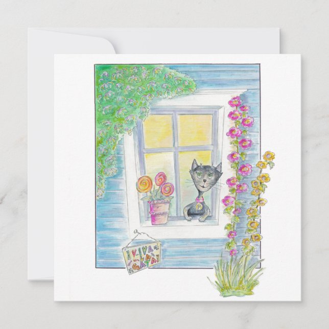 Bienvenue - Nouvelle Maison, Nouveau Chat - ce que (Devant)