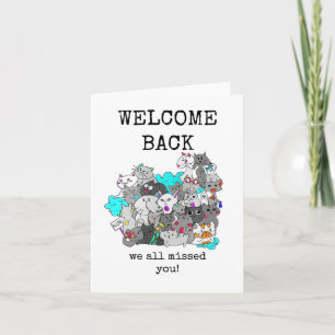 Bienvenue Retour Nous Avons Manqué Votre Carte