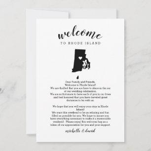 Bienvenue Rhode Island Lettre Mariage & Itinéraire