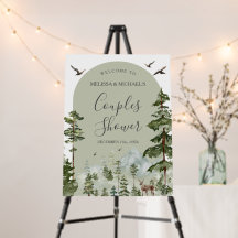 Bienvenue sous la douche couple montagne forêt de