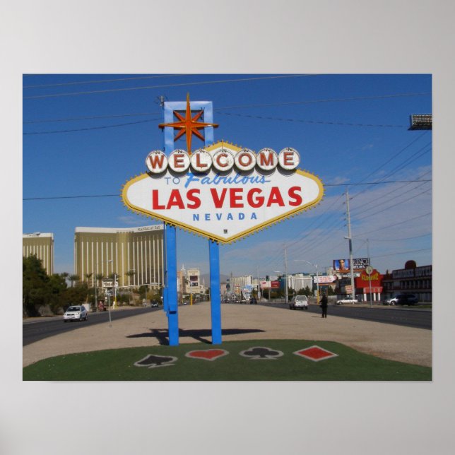Bienvenue sur Fabulous Las Vegas Poster Print (Devant)