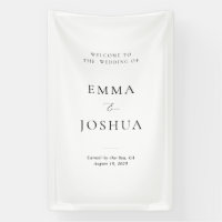 Bienvenue sur la bannière Mariage de signalisation