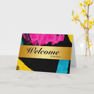 Bienvenue Sur La Carte De Vente D'Or Minimal Team