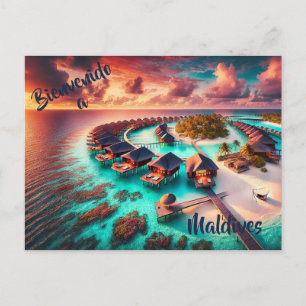 Bienvenue sur la carte postale des Maldives