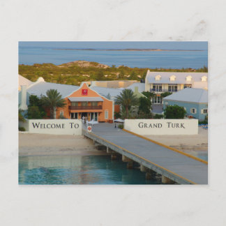 Bienvenue Sur La Carte Postale Grand Turk