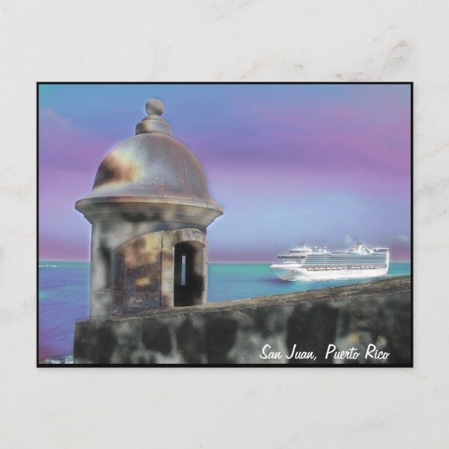 Bienvenue sur la carte postale San Juan (Devant)