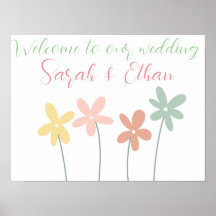 Bienvenue sur notre affiche mariage