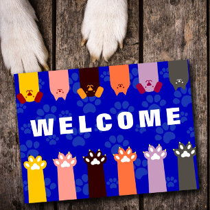 Bienvenue sur notre carte postale pour animaux de
