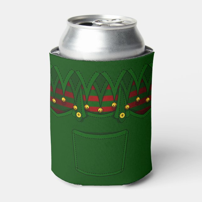Bière de Noël Elf Glacière de Noël Can Cooler (Can devant)