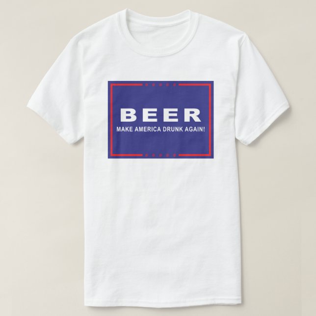 Bière officielle pour le T-shirt de président 2016 (Design devant)