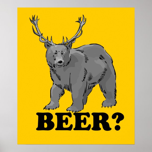 Bière ? Poster 24,95 $ (Devant)