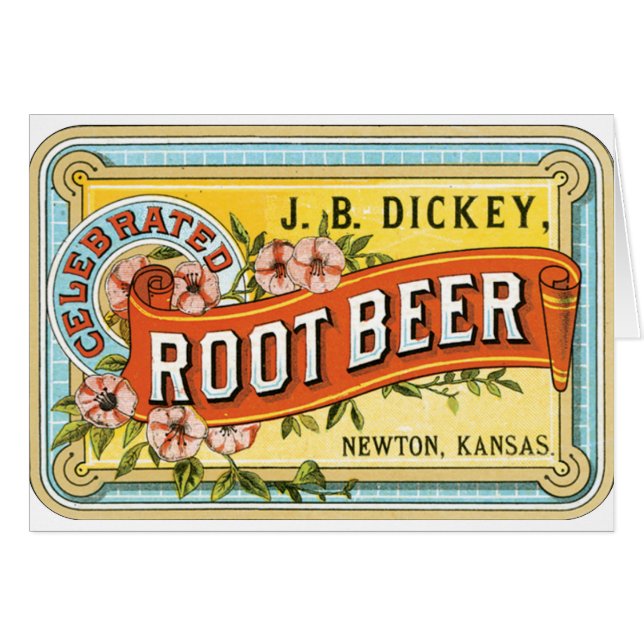Bière racine Dickey (Devant horizontal)