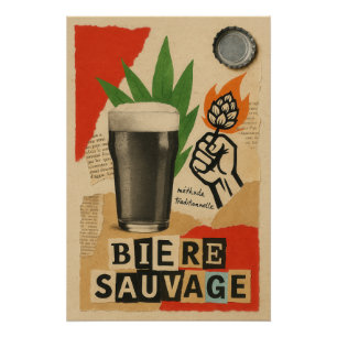 Bière Sauvage - Poster