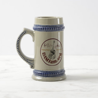 Bière Stein de DAMJam et tasses de café