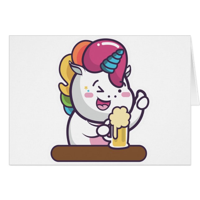 bière unicorn (Devant horizontal)
