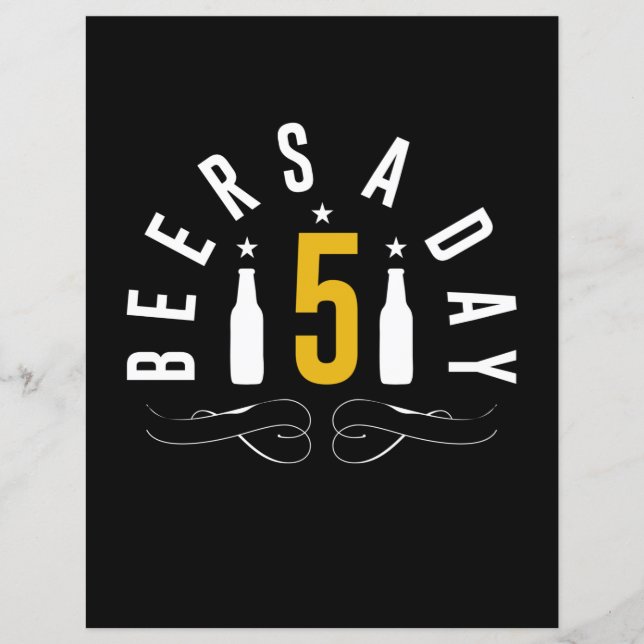 Bières par jour (Devant)