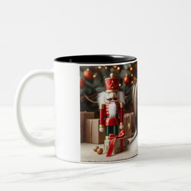 Biewer Terrier Holiday Mug (Gauche)