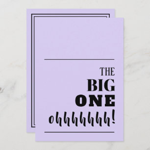 BIG 100 Invitations d'anniversaire