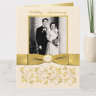 BIG 50th Anniversary Photo Carte de signature de l