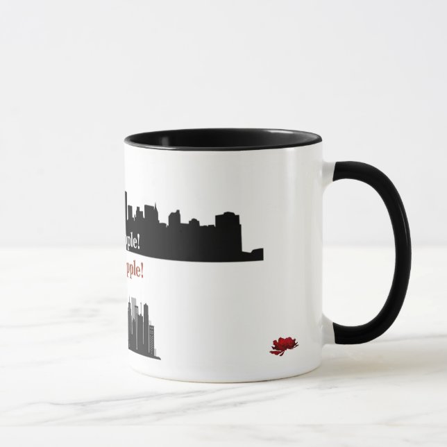 Big Apple! Mini-apple! 11-oz Ceramic mug (Droite)