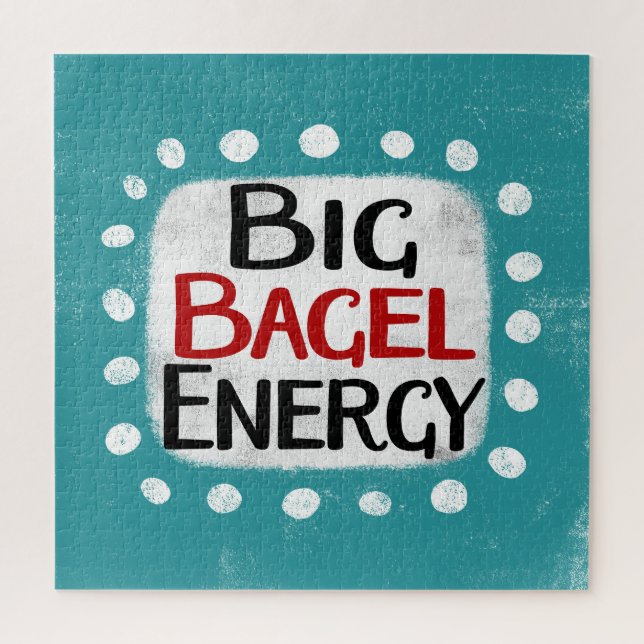 Big Bagel Energy Jigsaw Puzzle Puzzle (Vertical)