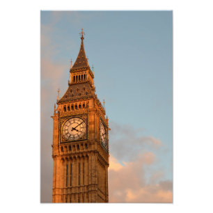 Big Ben à Londres tirage photo vertical