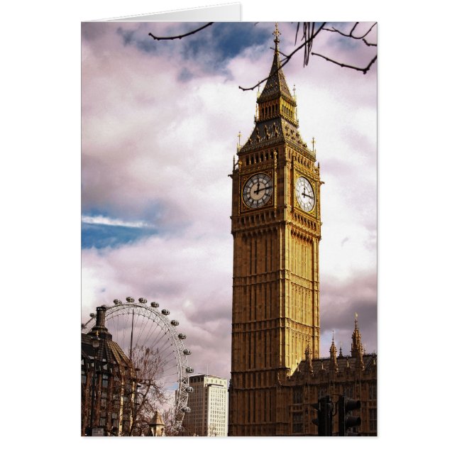 Big Ben et le London Eye (Devant)