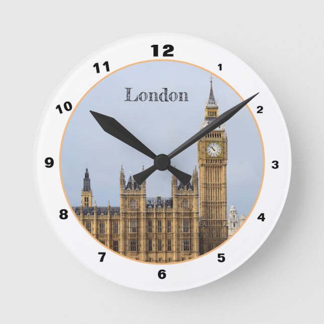 Big Ben Horloge & Londres, Westminster /Parlement  (Recto)