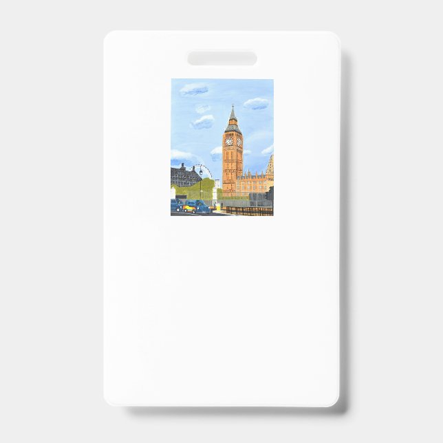 Big Ben, Londres  Badge  (Avant)